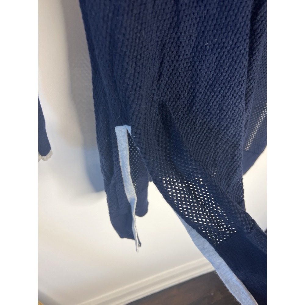 Smartwool Ripple Creek Tunic Sweater Women M‎ Blue Merino Wool Blend Classic - Picture 3 of 9
